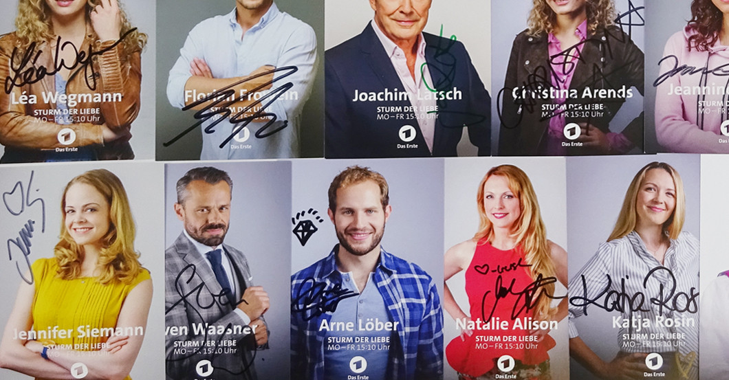  Sturm der Liebe Autogramm 