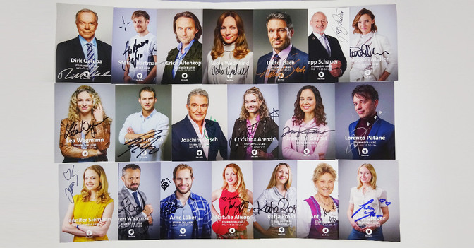  Sturm der Liebe Autogramm 