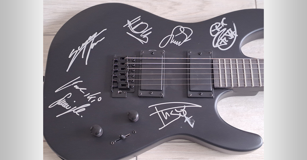  Subway Gitarre schwarz 