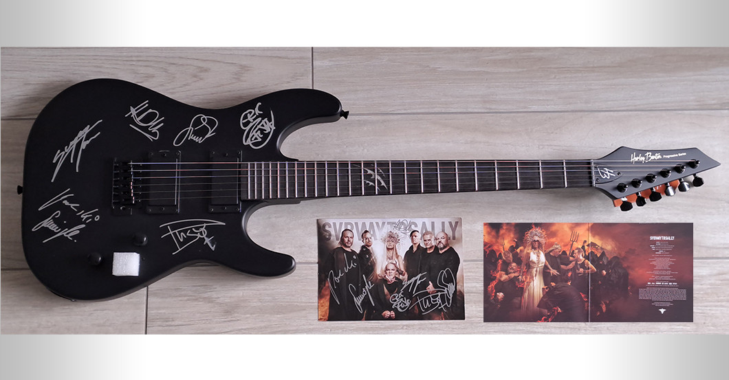  Subway Gitarre schwarz 