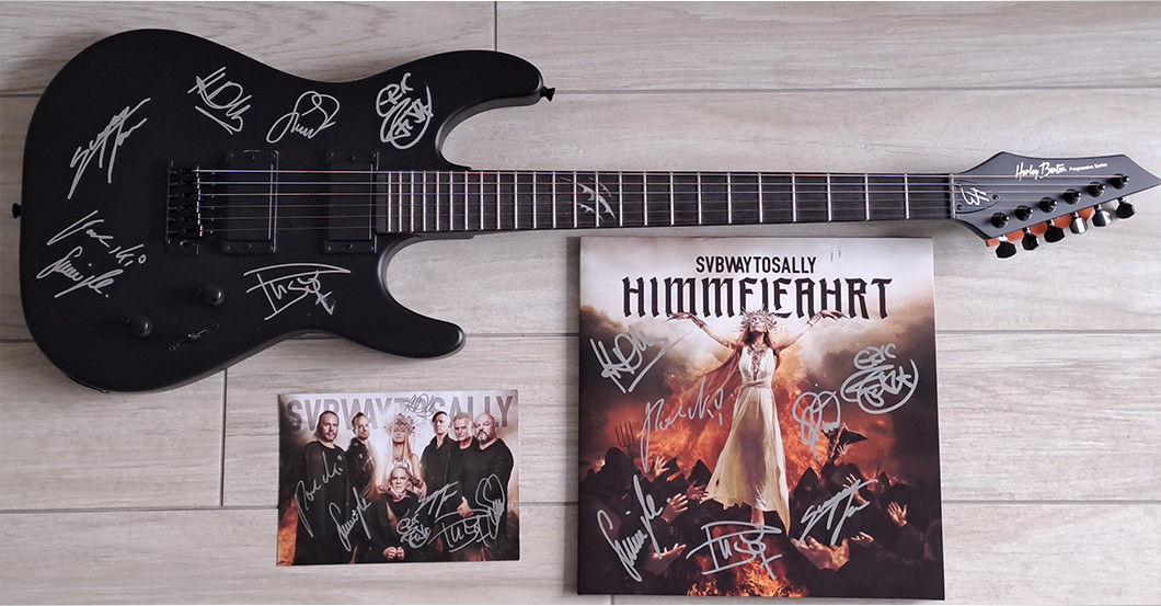 Subway Gitarre schwarz 