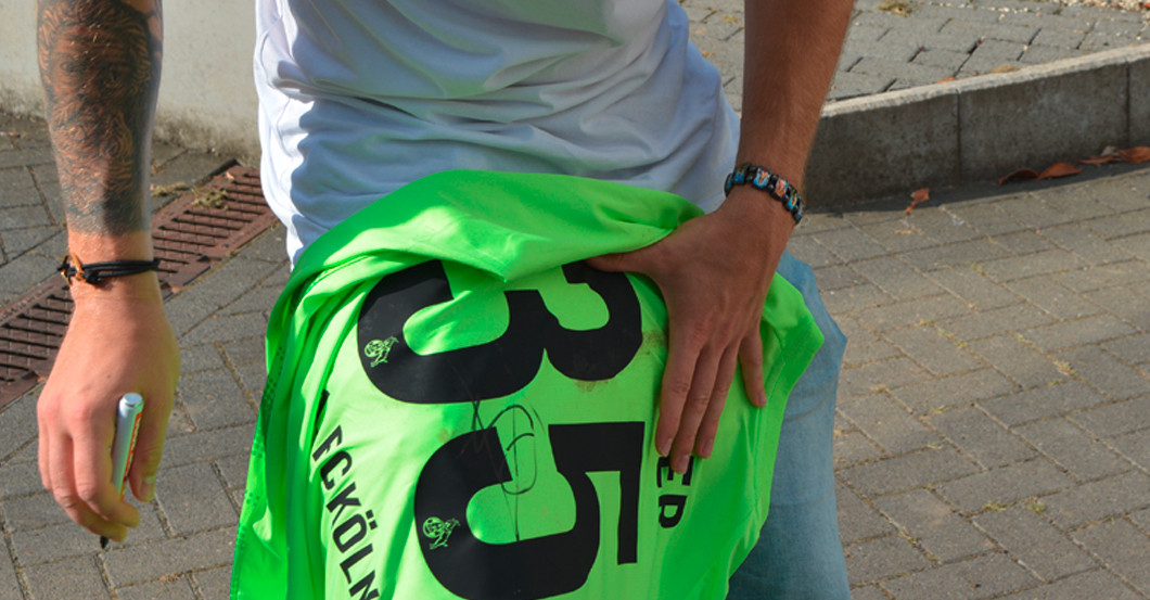 Sven Müller Debüt Trikot   Sven Müller Debüt Trikot