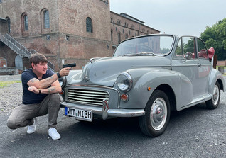  Taxifahrt Morris Minor 