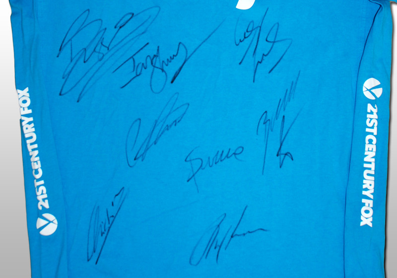 Team Sky Shirt signiert   Team Sky Shirt signiert