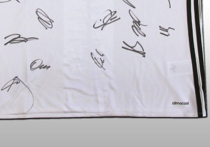  Teamsigniertes EM Trikot 