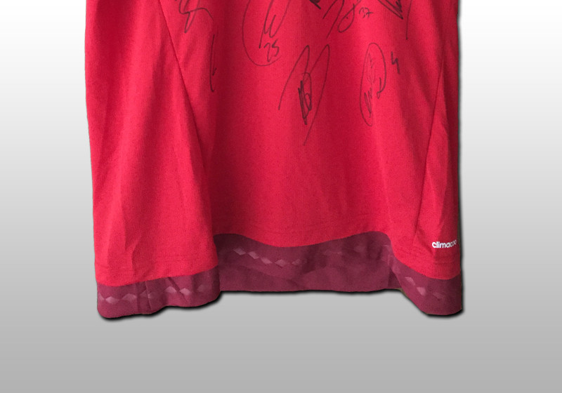  Teamsigniertes FCB-Trikot 