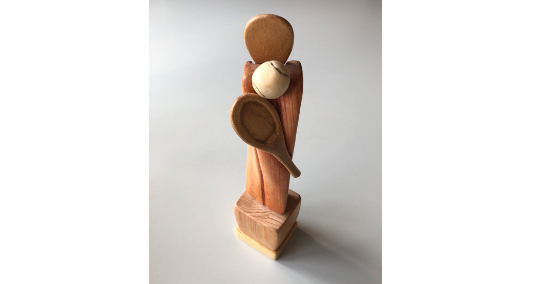 Tennis Skulptur Florian   Tennis Skulptur Florian