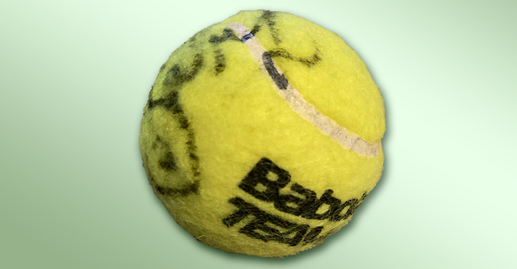 Tennisball Lisicki Brown   Tennisball Lisicki Brown
