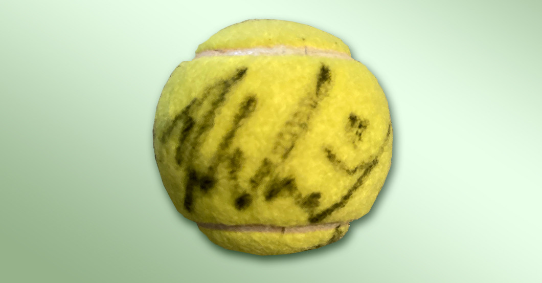 Tennisball Lisicki Brown   Tennisball Lisicki Brown