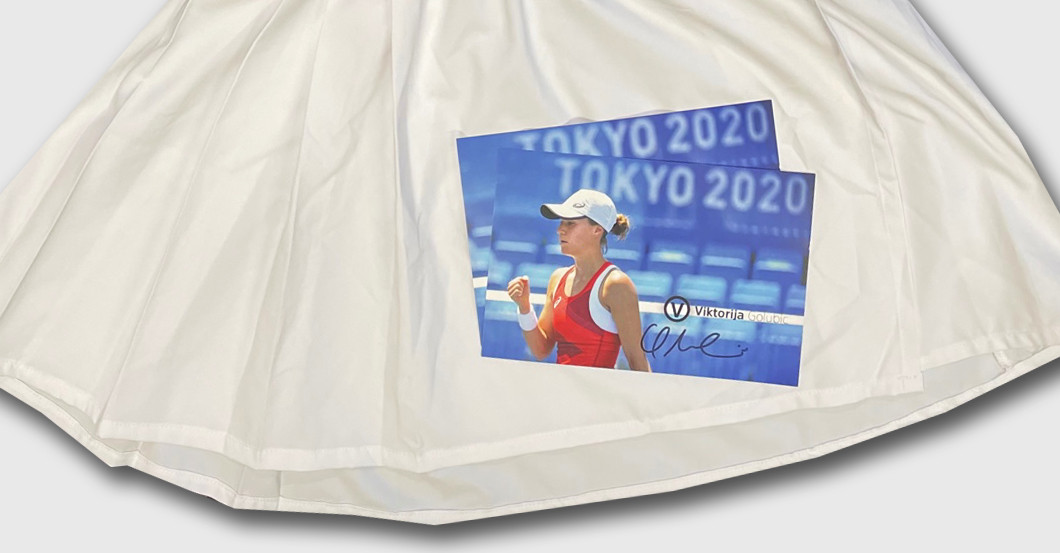 Tenniskleid Golubic   Tenniskleid Golubic