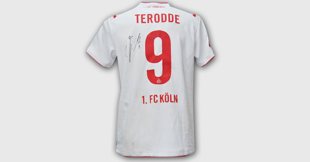 Terodde Matchworn Trikot   Terodde Matchworn Trikot