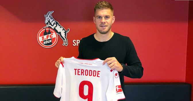 Terodde Matchworn Trikot   Terodde Matchworn Trikot