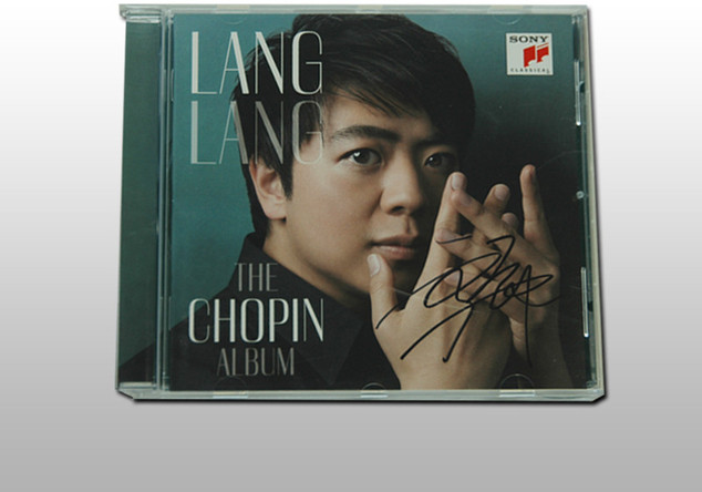 Signiertes „The Chopin Album“ von Lang Lang
