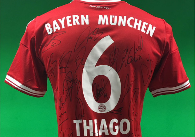  Thiago Trikot signiert 