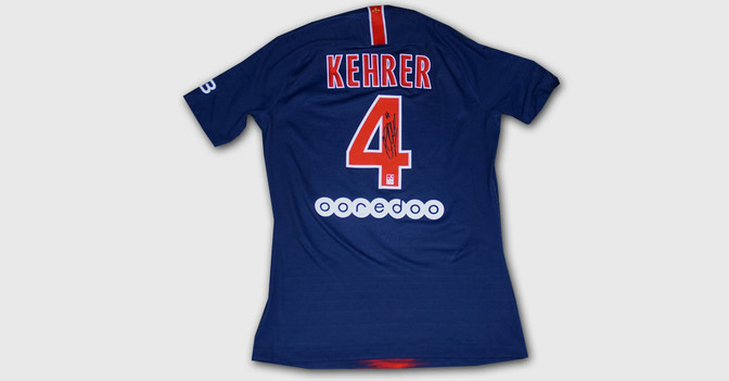  Thilo Kehrer PSG Shirt 