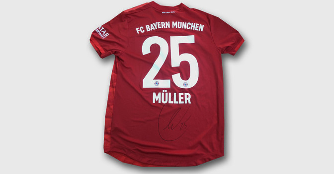 Thomas Müller FCB Trikot   Thomas Müller FCB Trikot