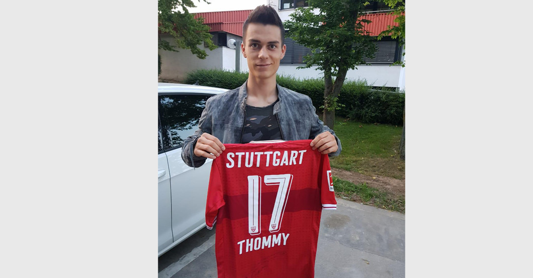 Thommy Trikot VfB   Thommy Trikot VfB