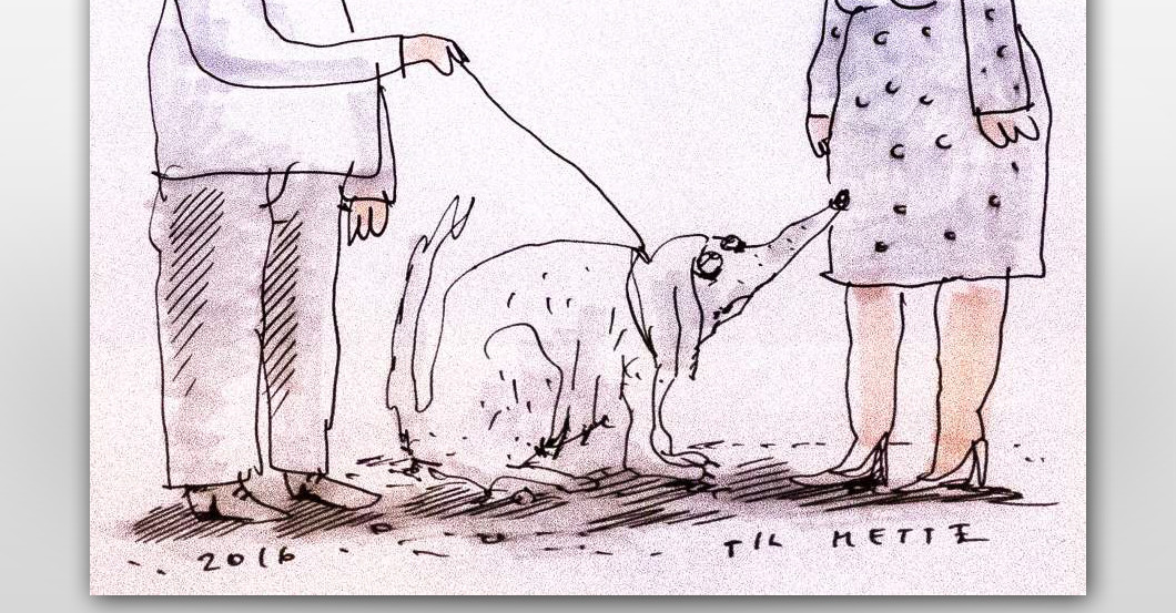 Til Mette Karikatur   Til Mette Karikatur