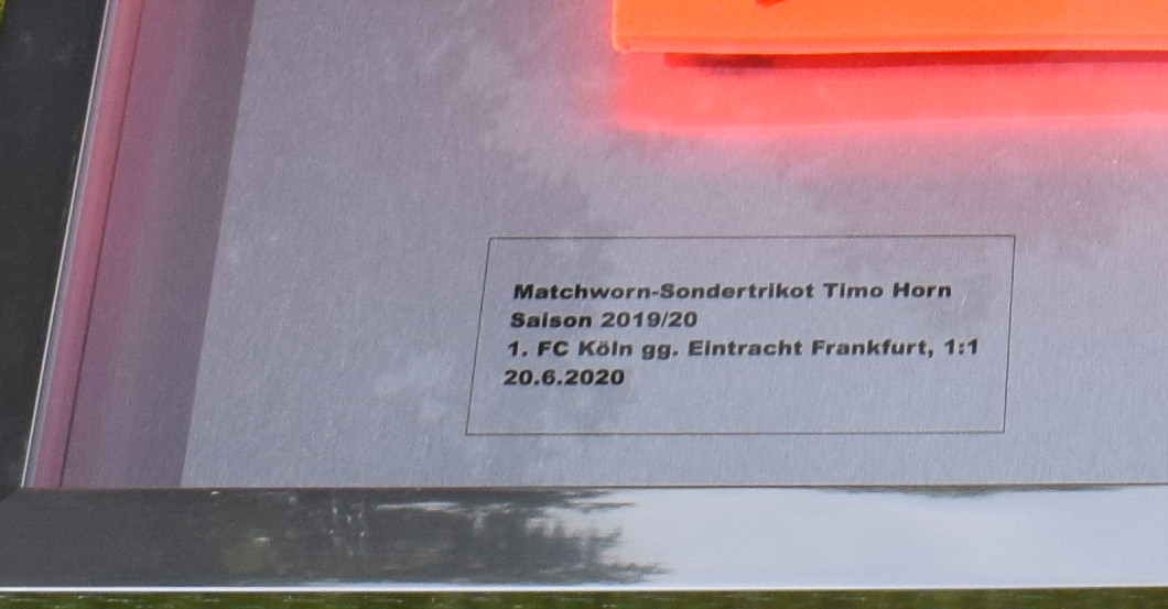  Timo Horn Sondertrikot 