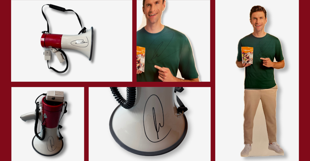 TM Aufsteller Megafon   TM Aufsteller Megafon