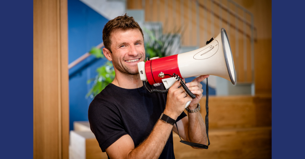 TM Aufsteller Megafon   TM Aufsteller Megafon