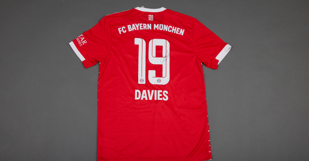 TM Davies FCB Trikot   TM Davies FCB Trikot