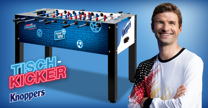 TM Knoppers Tischkicker    TM Knoppers Tischkicker