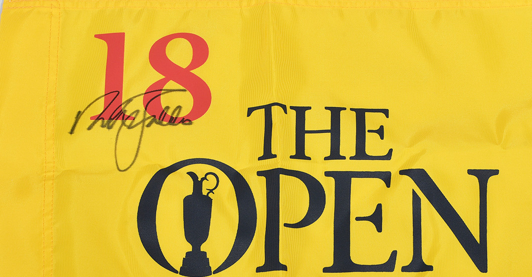 TM Lochfahne Nick Faldo   TM Lochfahne Nick Faldo