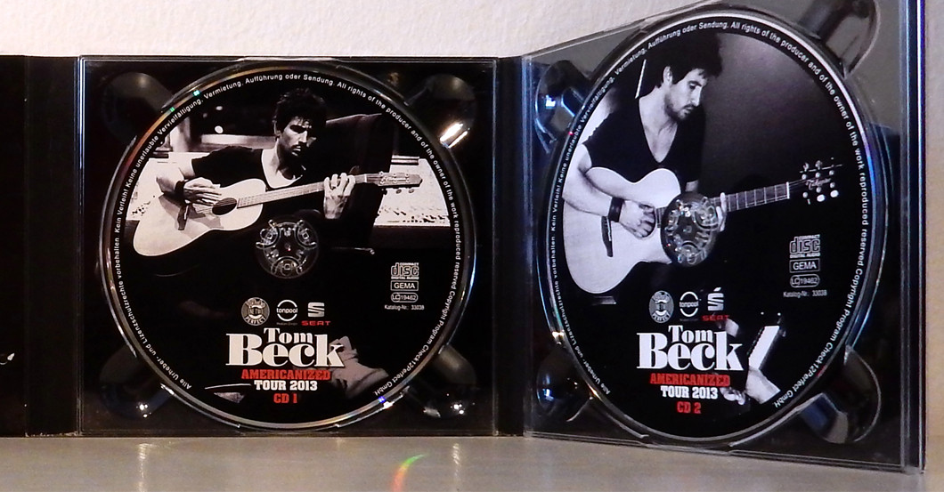  Tom Beck CD signiert  