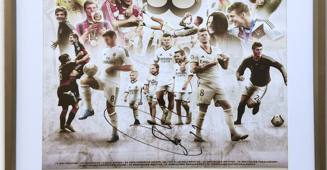 Toni Kroos Kunstdruck   Toni Kroos Kunstdruck