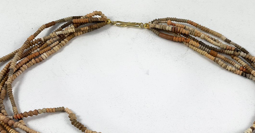 Tonperlenkette   Tonperlenkette