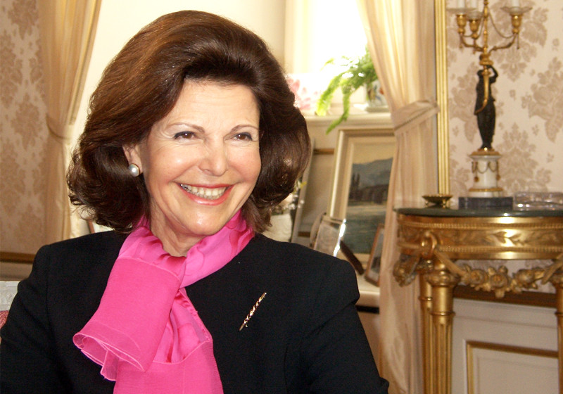 Treffen Königin Silvia   Treffen Königin Silvia