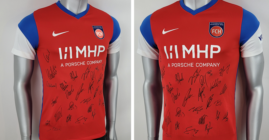 Trikot 1. FC Heidenheim   Trikot 1. FC Heidenheim