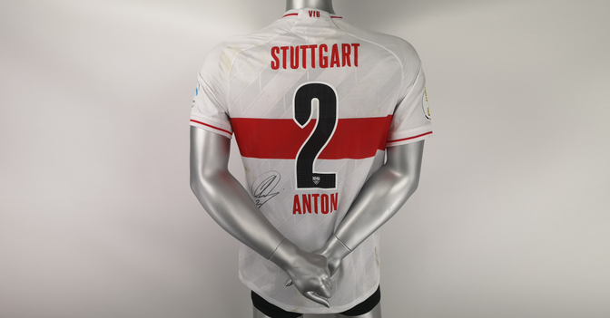 Trikot Anton signiert   Trikot Anton signiert