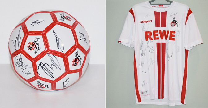 Trikot Ball FC Köln   Trikot Ball FC Köln