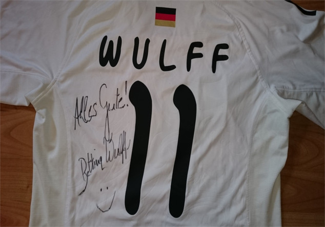  Trikot Bettina Wulff 