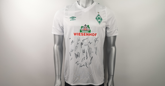  Trikot Bremen signiert 
