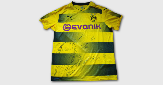 Trikot BVB teamsigniert   Trikot BVB teamsigniert
