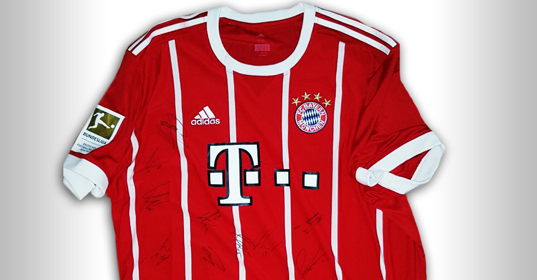 Trikot der Bayern   Trikot der Bayern