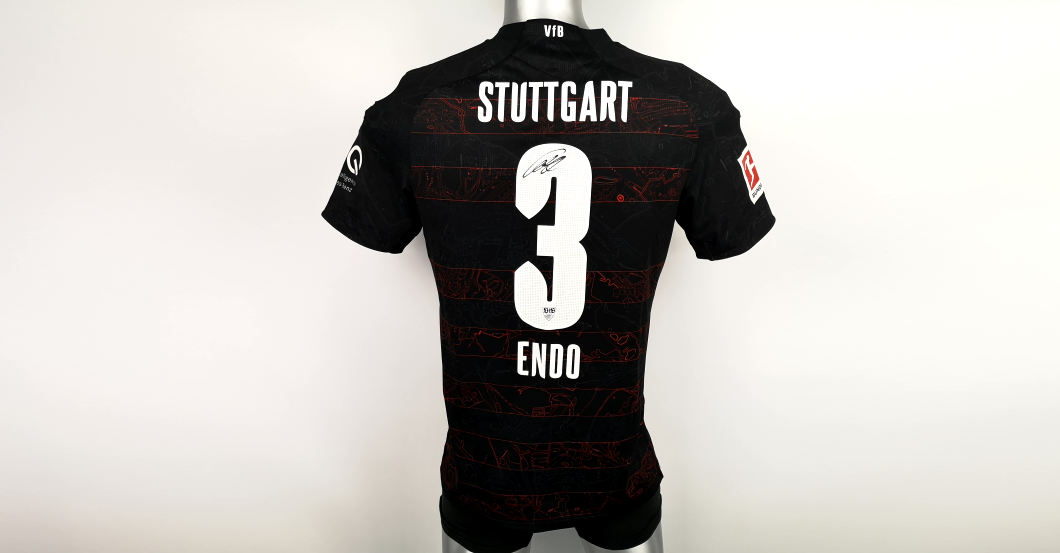 Trikot Endo signiert   Trikot Endo signiert