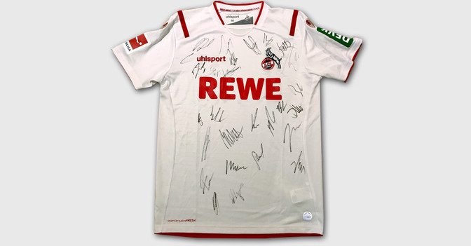 Trikot FC teamsigniert   Trikot FC teamsigniert