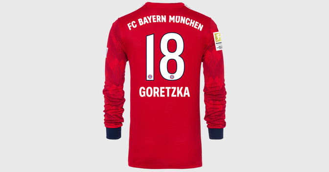 Trikot FCB Goretzka   Trikot FCB Goretzka