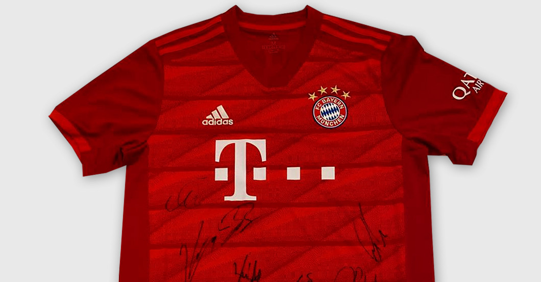 bayern munich signed jersey