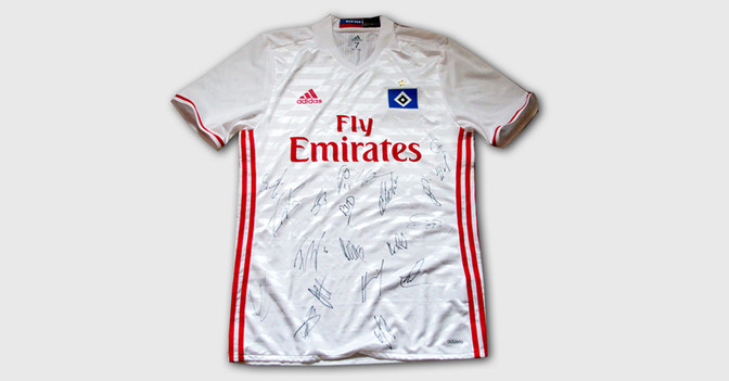  Trikot HSV teamsigniert 