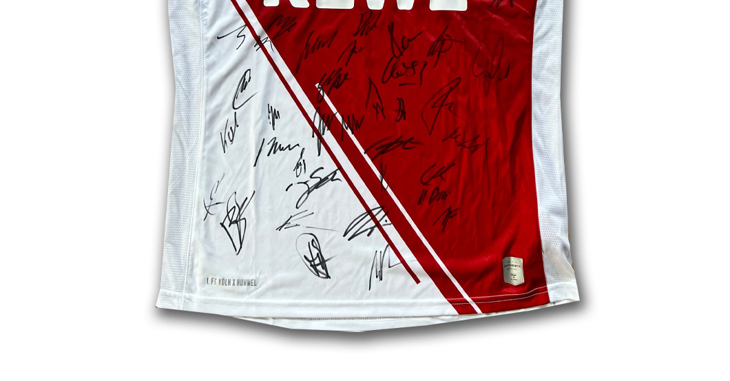  Trikot Köln signiert 