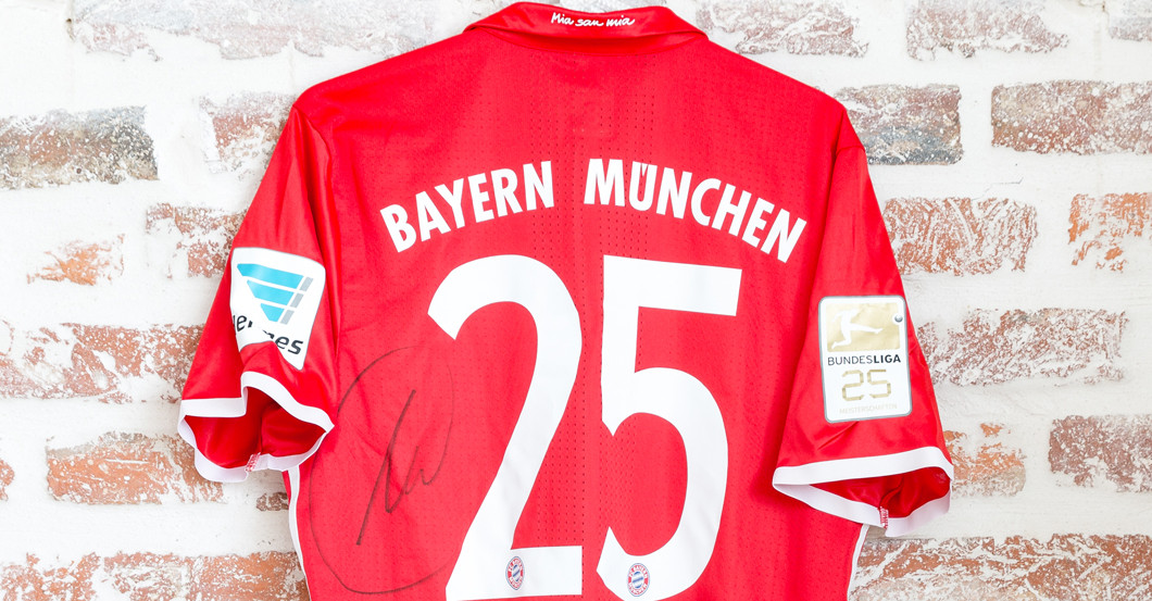  Trikot Müller Matchworn 