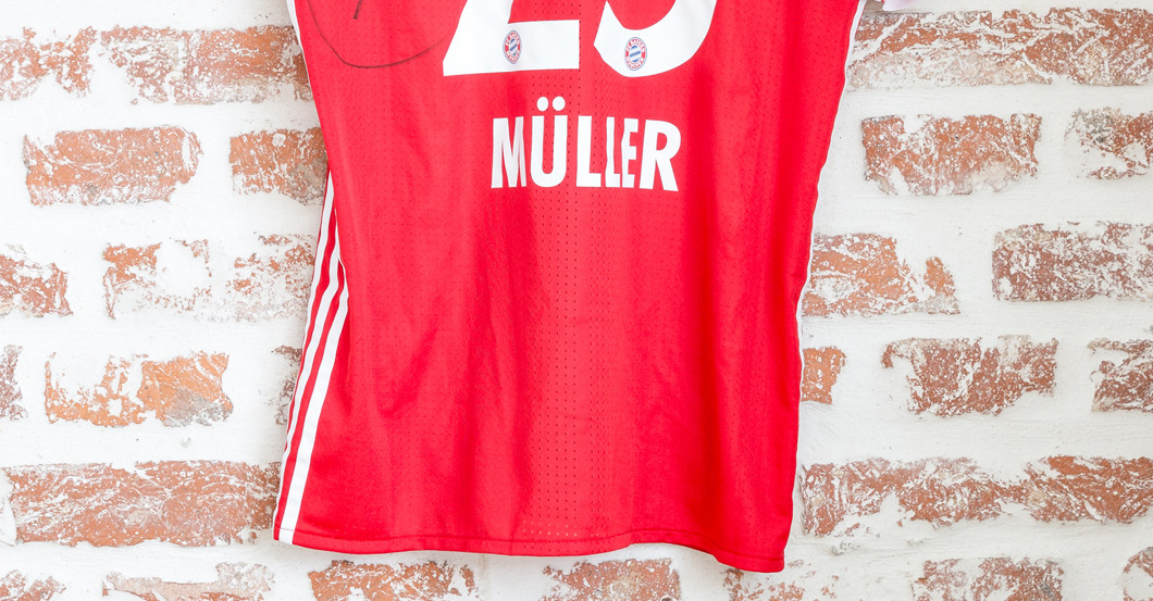  Trikot Müller Matchworn 