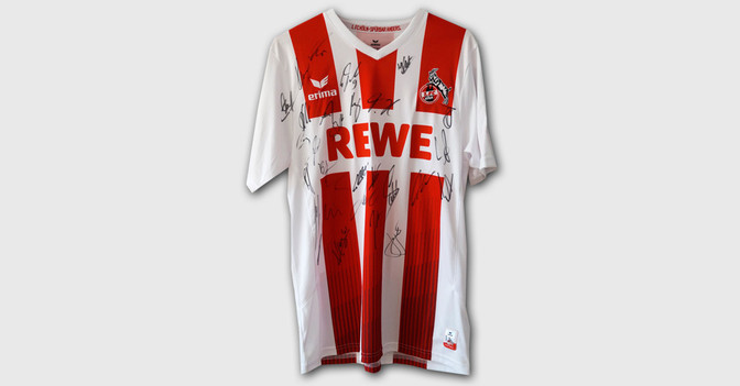 Trikot signiert Köln    Trikot signiert Köln