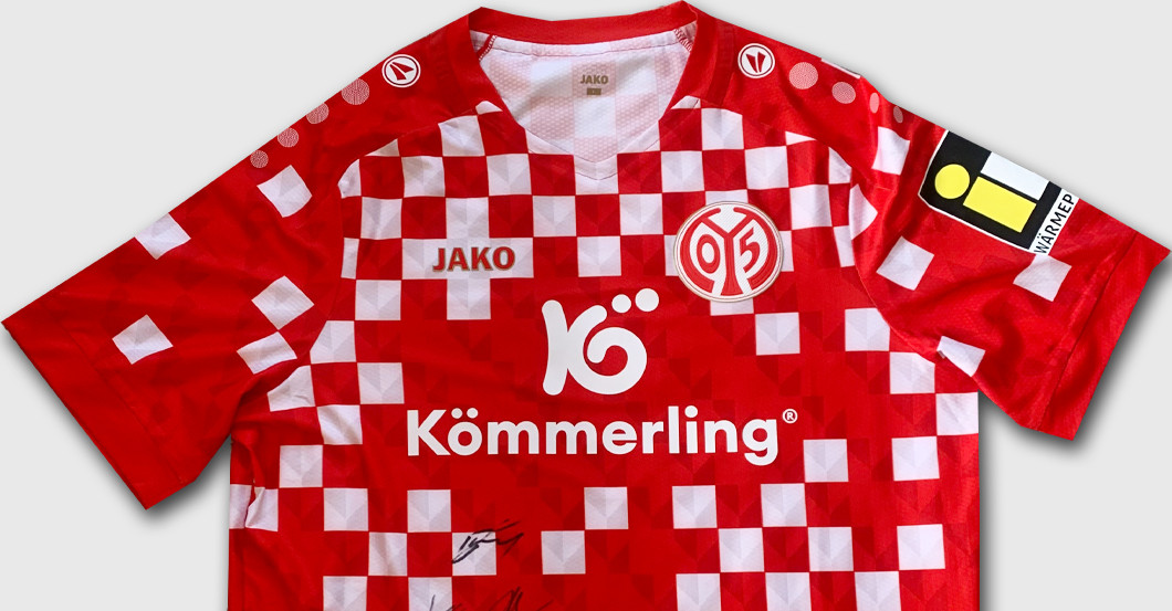 Trikot signiert Mainz    Trikot signiert Mainz