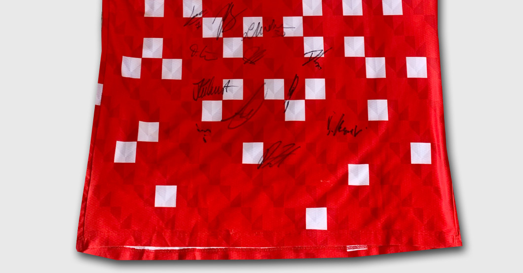 Trikot Teamsigniert Mainz    Trikot Teamsigniert Mainz